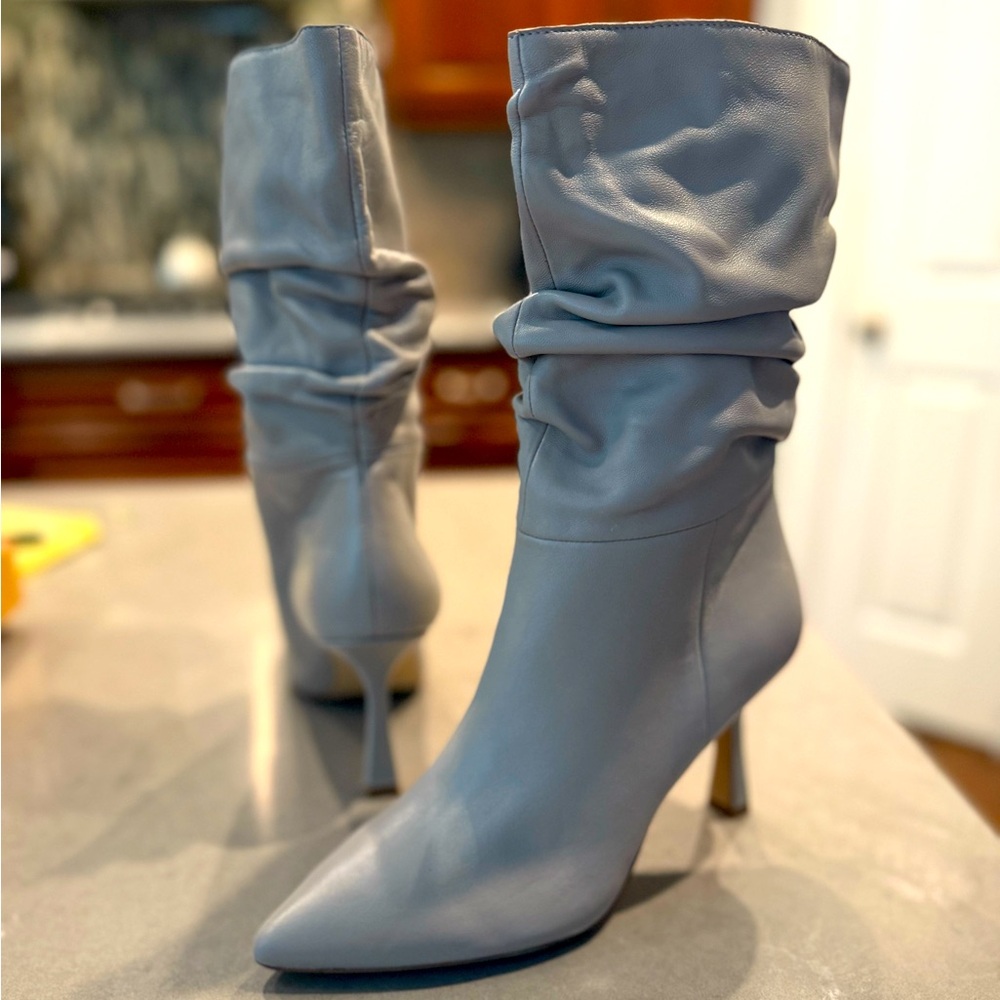 Steve Madden Nordstrom Gray Heeled Boots